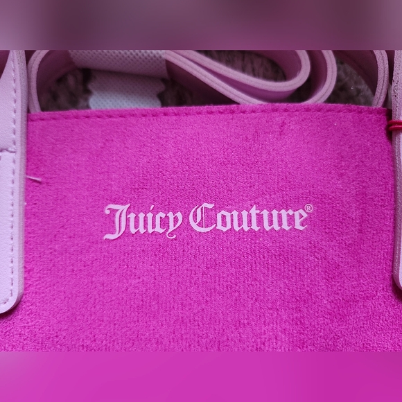 Juicy Couture NWT Pink Modern Tote Bag NIP - Picture 4 of 7